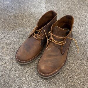 Red Wing Shoes Brown Chukka Boots